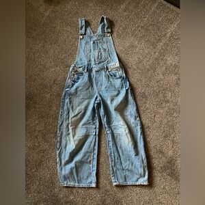 We The Free Good Luck Barrel Overalls